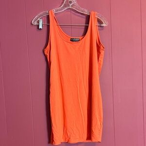 Coral A Pea In The Pod Tank Top MED